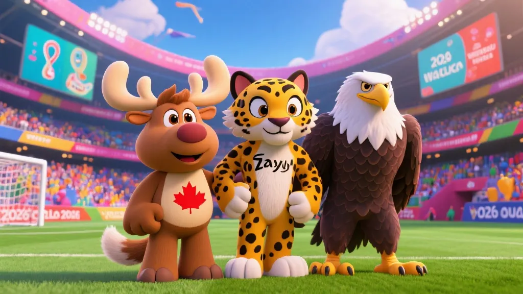 揭秘2026世界杯吉祥物：Maple、Zayu与Clutch背后的文化密码与狂欢寓意
